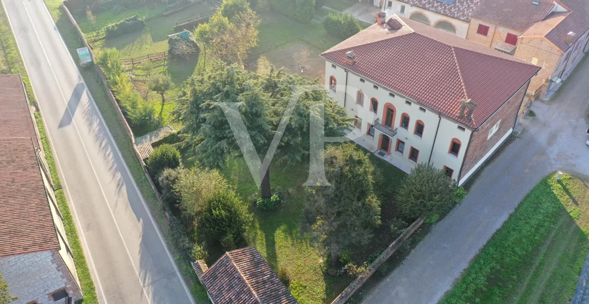 Palazzo Pisani - Historische Villa aus dem 16. Jahrhundert mit Oratorium und Rustici