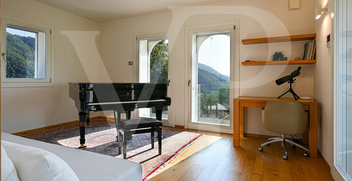 Villa contemporánea con vistas panorámicas a las colinas de Vicenza