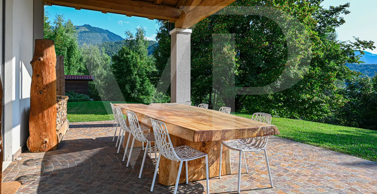 Villa contemporánea con vistas panorámicas a las colinas de Vicenza