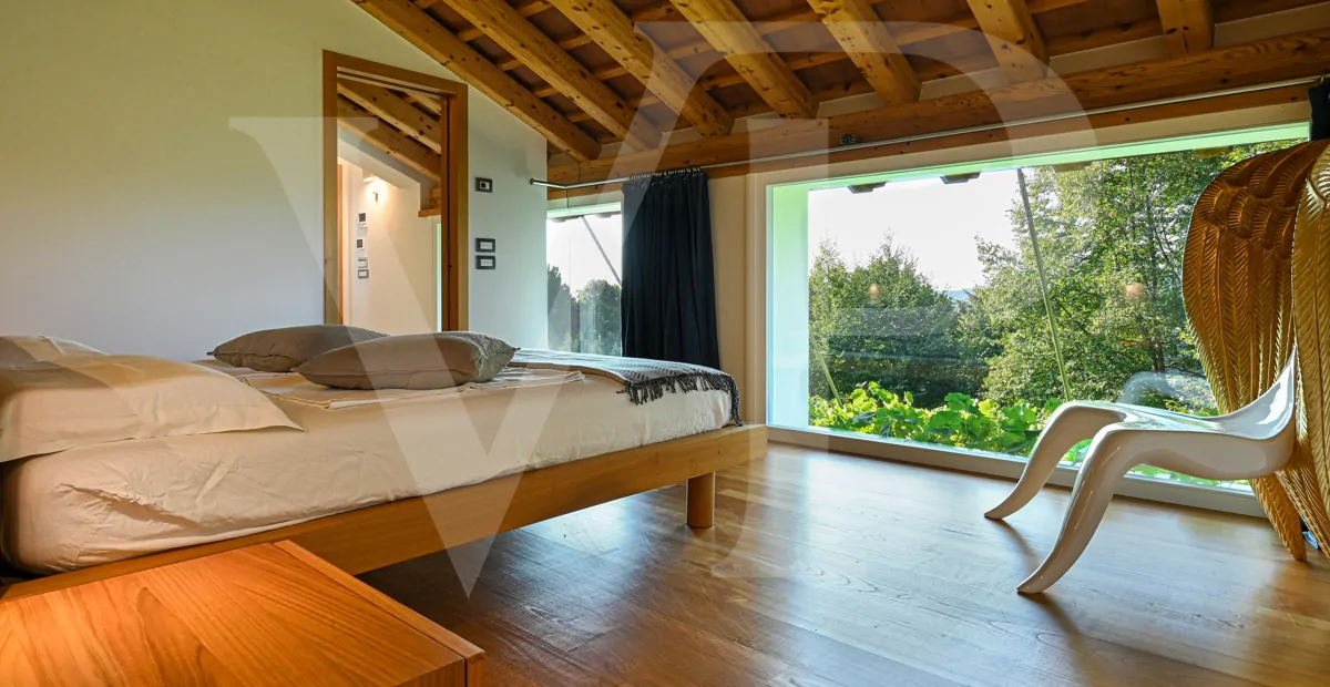 Villa contemporánea con vistas panorámicas a las colinas de Vicenza