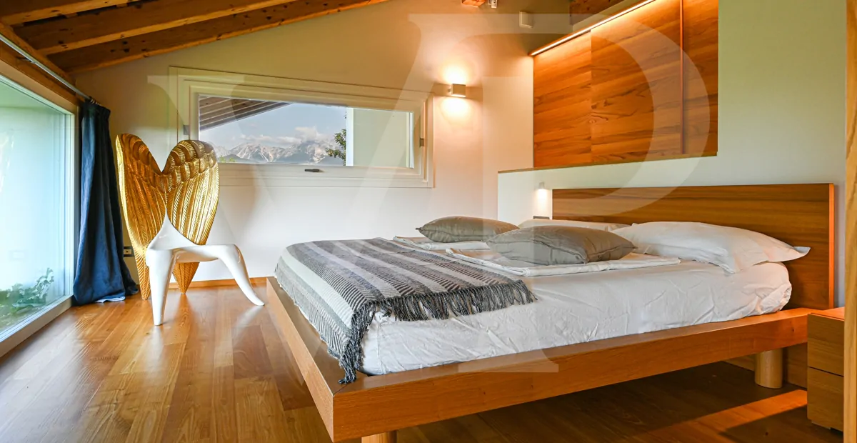 Villa contemporánea con vistas panorámicas a las colinas de Vicenza