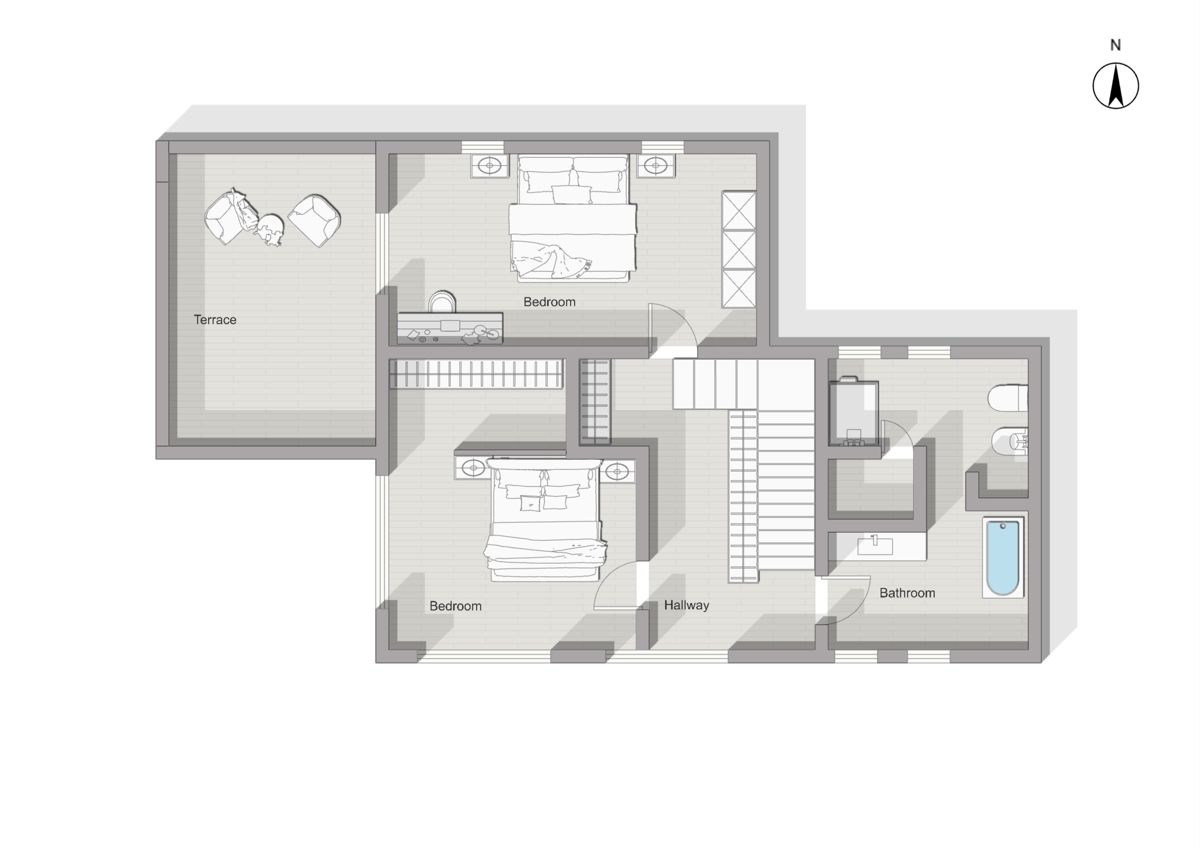 1° Floor 2D