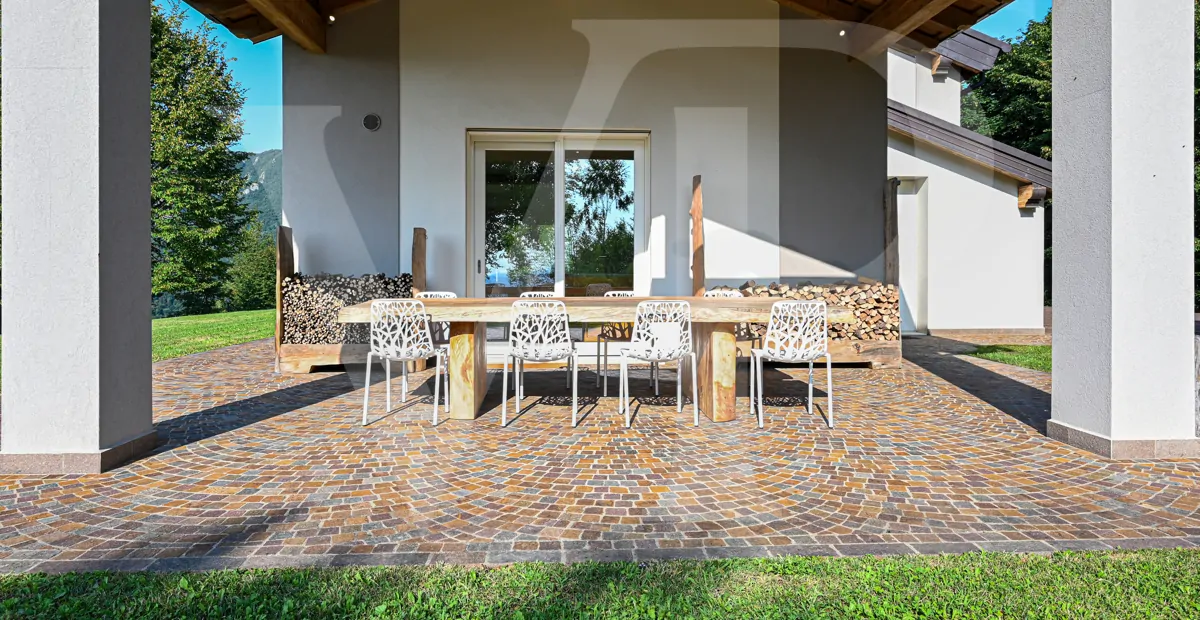 Villa contemporánea con vistas panorámicas a las colinas de Vicenza