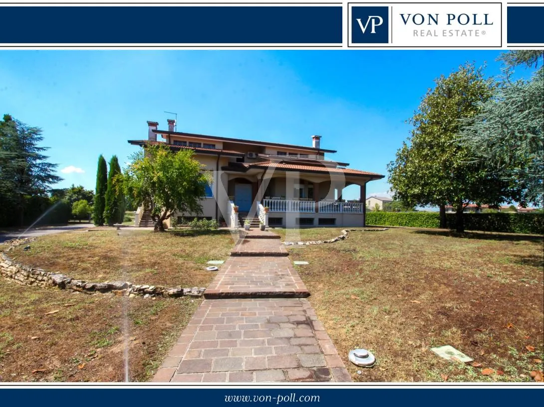 Villa singola con grandi spazi per la famiglia