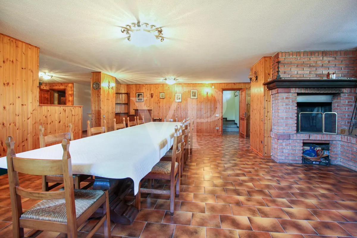 Villa singola con grandi spazi per la famiglia