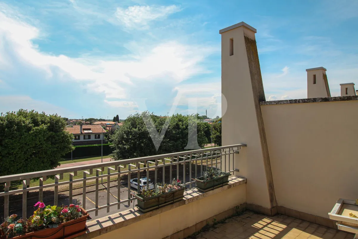 Terrassenvilla mit exklusivem Blick auf die Darsena dell'Orologio - Caorle