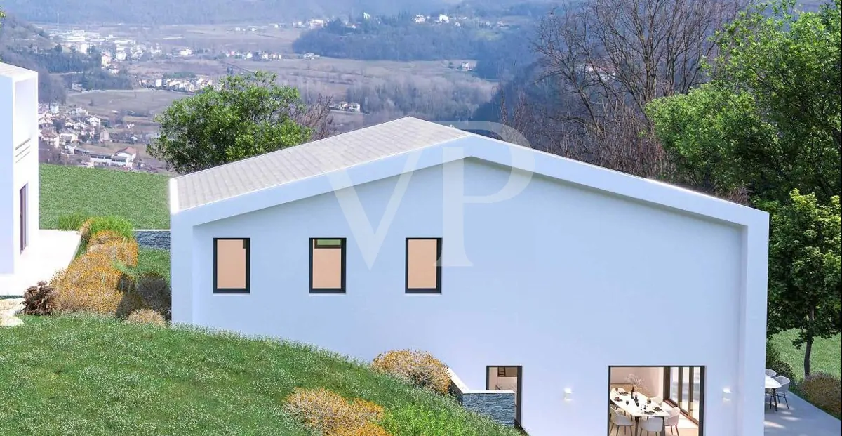 Baugrundstück mit genehmigtem Projekt für 2 freistehende Villen