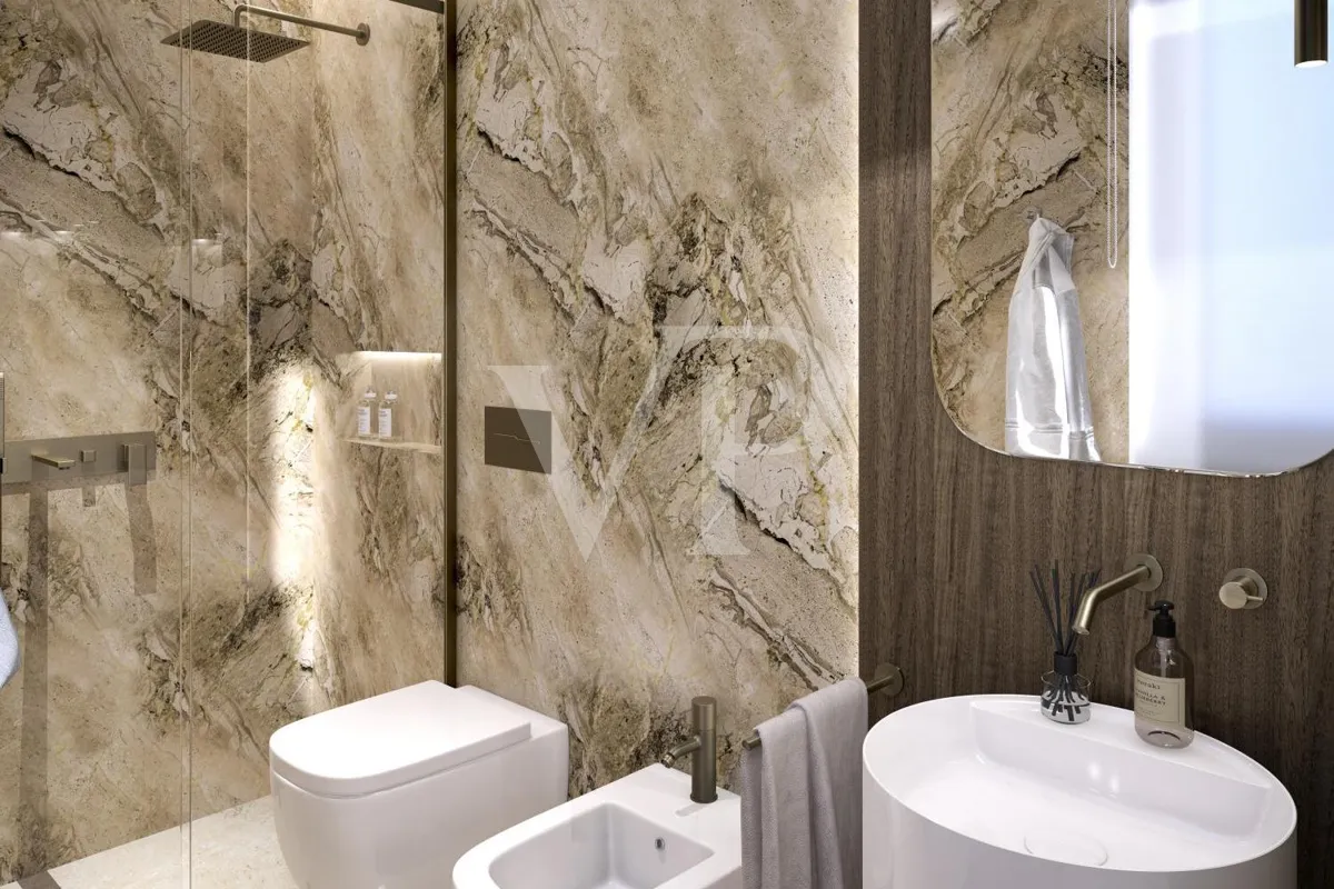 Baugrundstück mit genehmigtem Projekt für 2 freistehende Villen