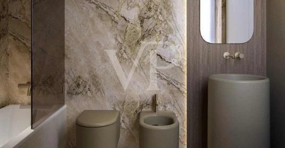 Baugrundstück mit genehmigtem Projekt für 2 freistehende Villen