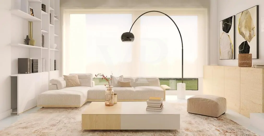 Leiter Mehrfamilienhaus in unfertigem Zustand