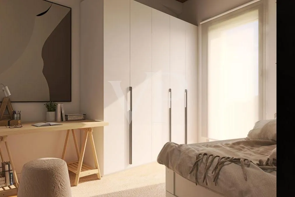 Leiter Mehrfamilienhaus in unfertigem Zustand