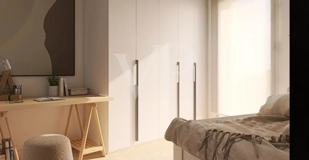 Leiter Mehrfamilienhaus in unfertigem Zustand