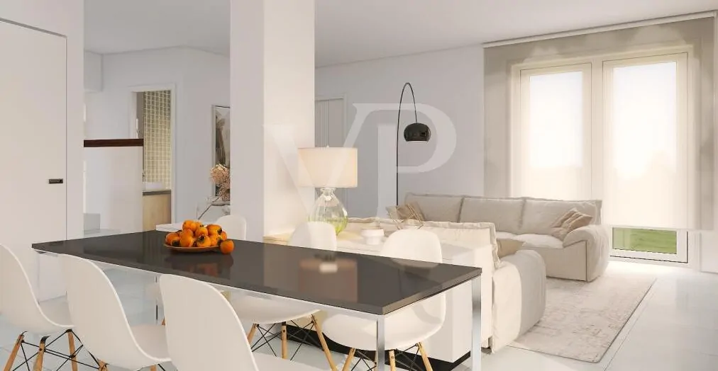 Leiter Mehrfamilienhaus in unfertigem Zustand