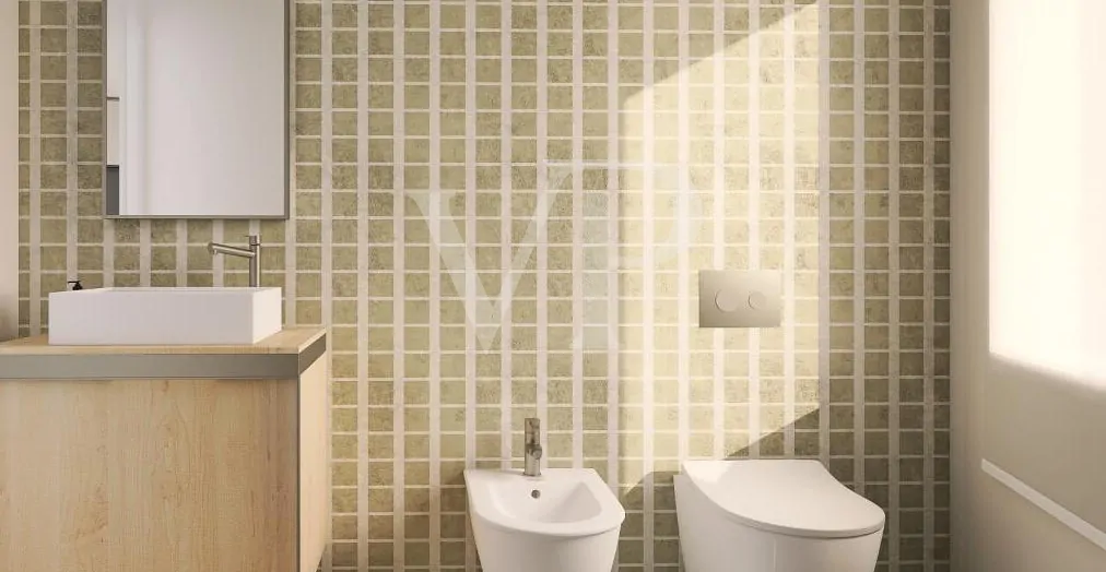 Leiter Mehrfamilienhaus in unfertigem Zustand