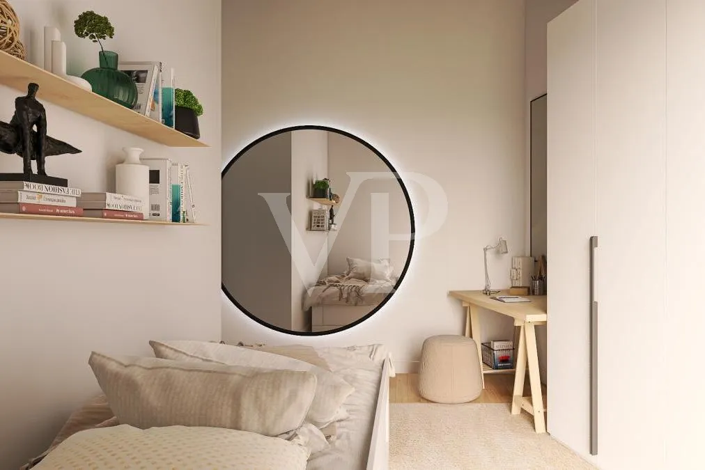 Leiter Mehrfamilienhaus in unfertigem Zustand