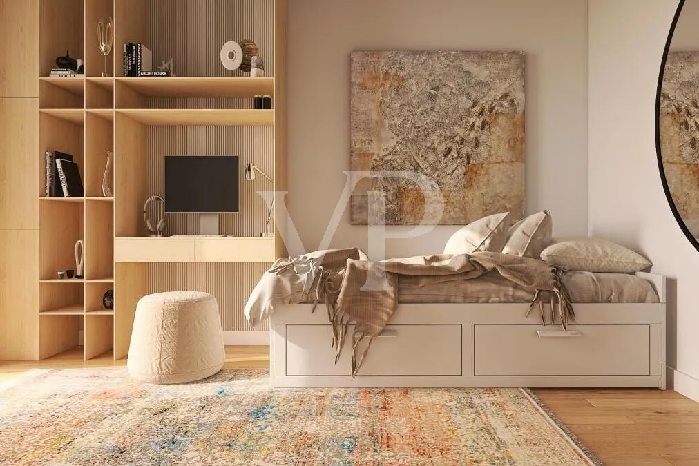 Leiter Mehrfamilienhaus in unfertigem Zustand