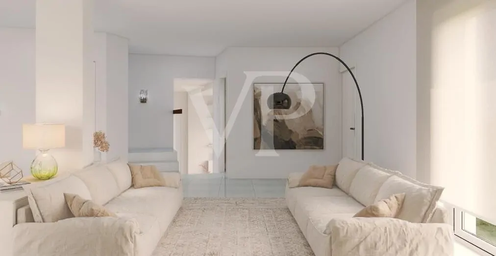 Leiter Mehrfamilienhaus in unfertigem Zustand