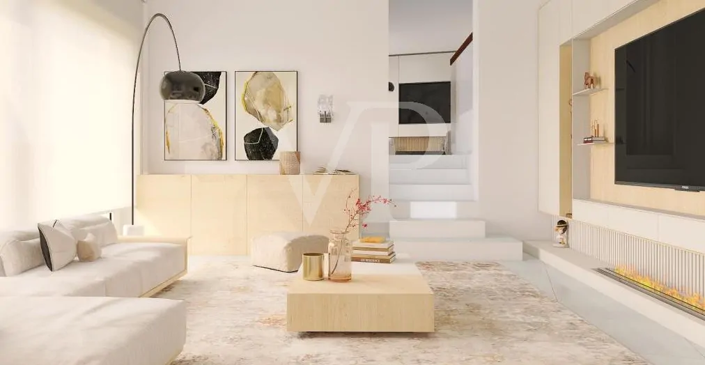 Leiter Mehrfamilienhaus in unfertigem Zustand