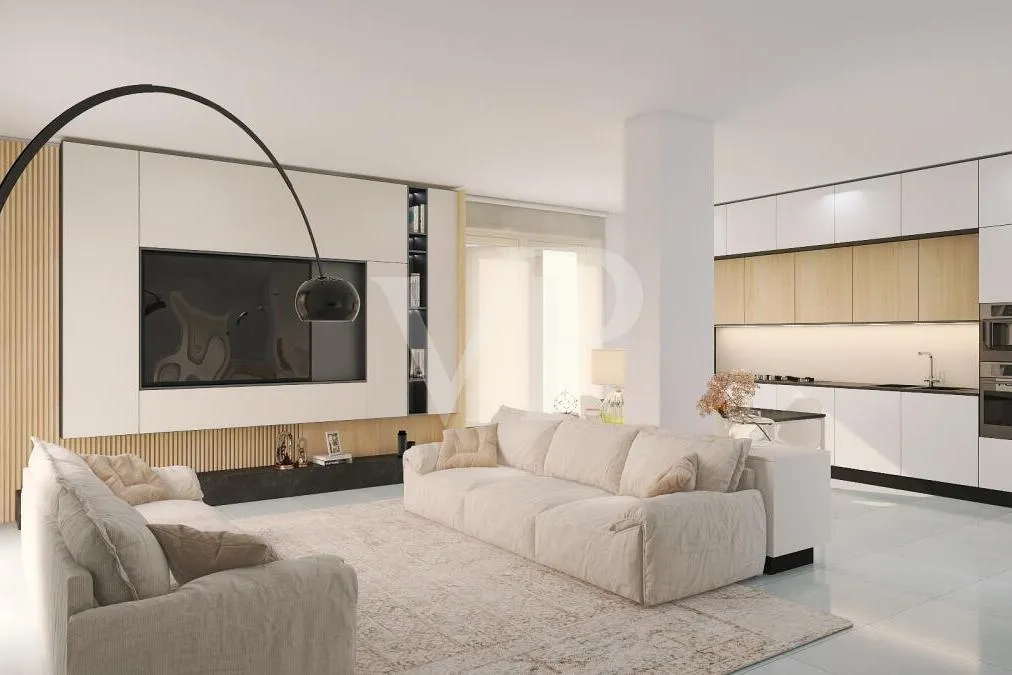 Leiter Mehrfamilienhaus in unfertigem Zustand