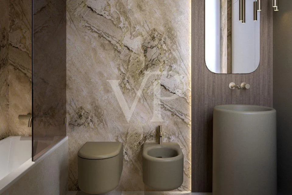 Neue freistehende Villa mit Panoramablick