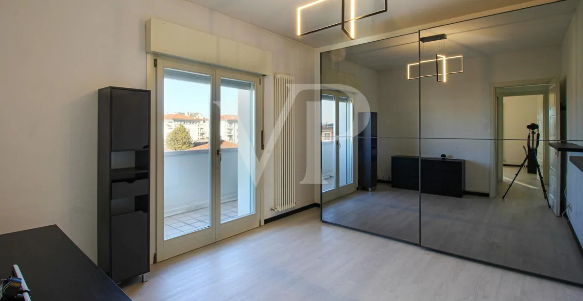 Moderne Zwei-Zimmer-Wohnung mit großer Terrasse und Doppelgarage