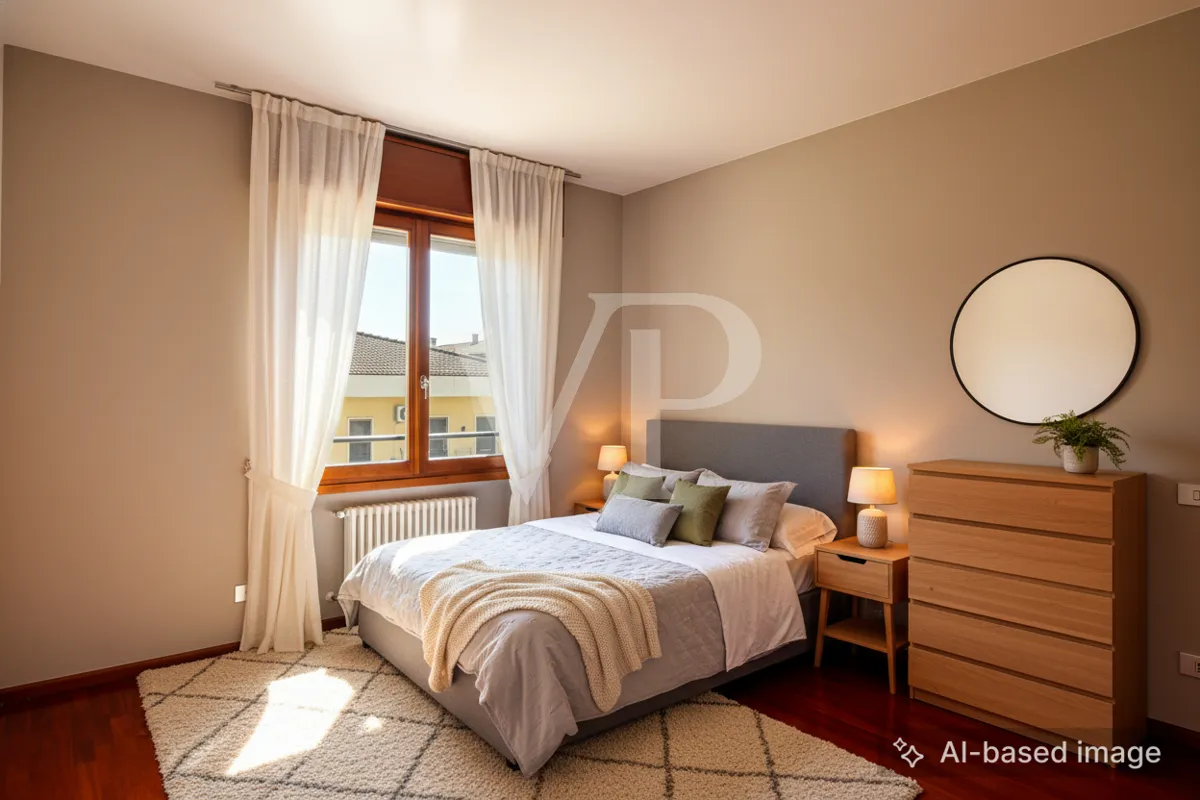 Three-room apartment with terrace and garage within walking distance of Ederle Barracks