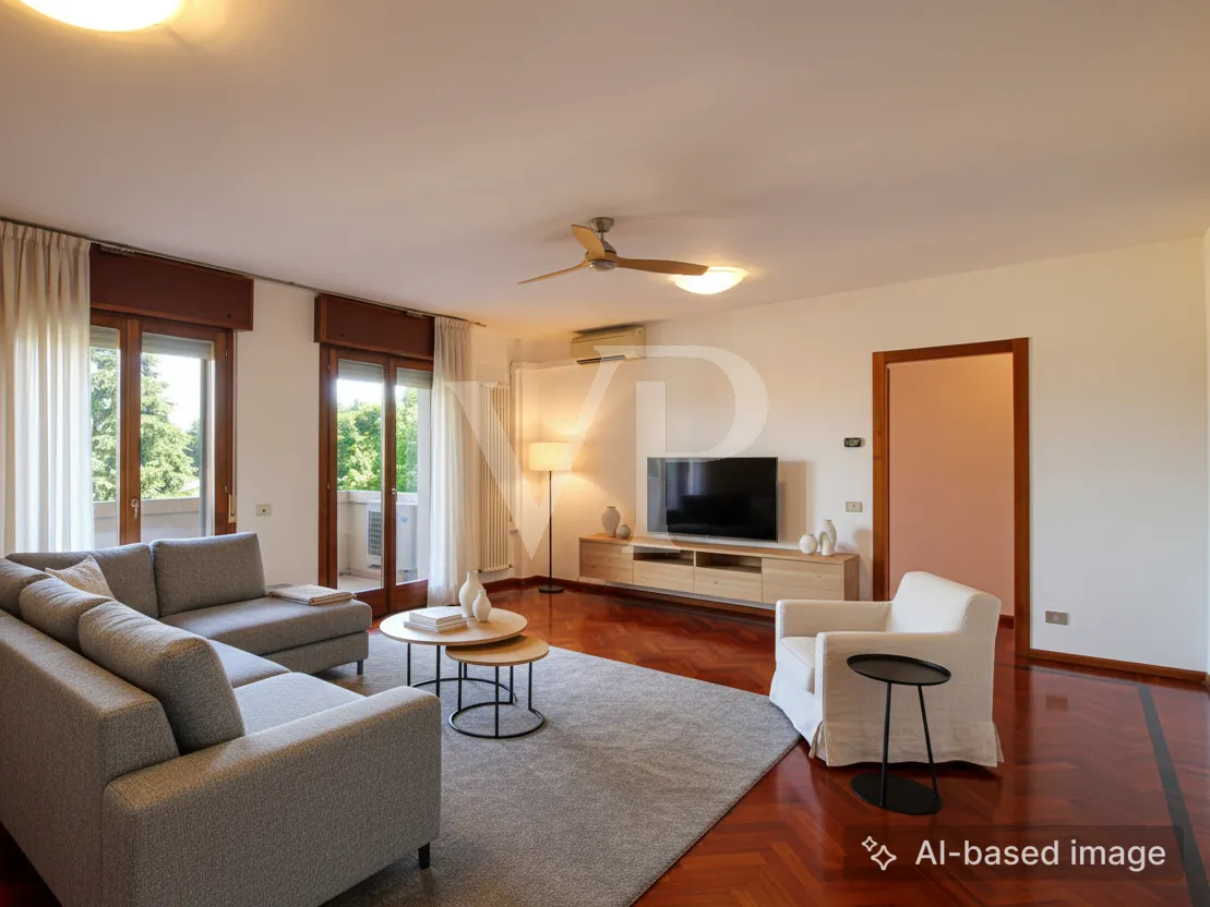 Three-room apartment with terrace and garage within walking distance of Ederle Barracks