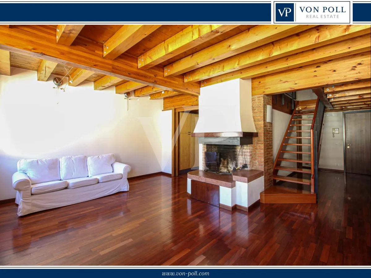 Elegante Wohnung auf zwei Ebenen im historischen Herzen von Vicenza