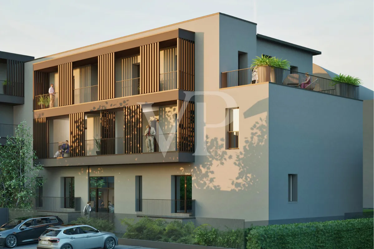 Letzte verfügbare Einheit mit privatem Garten in neuer A4 Residenz