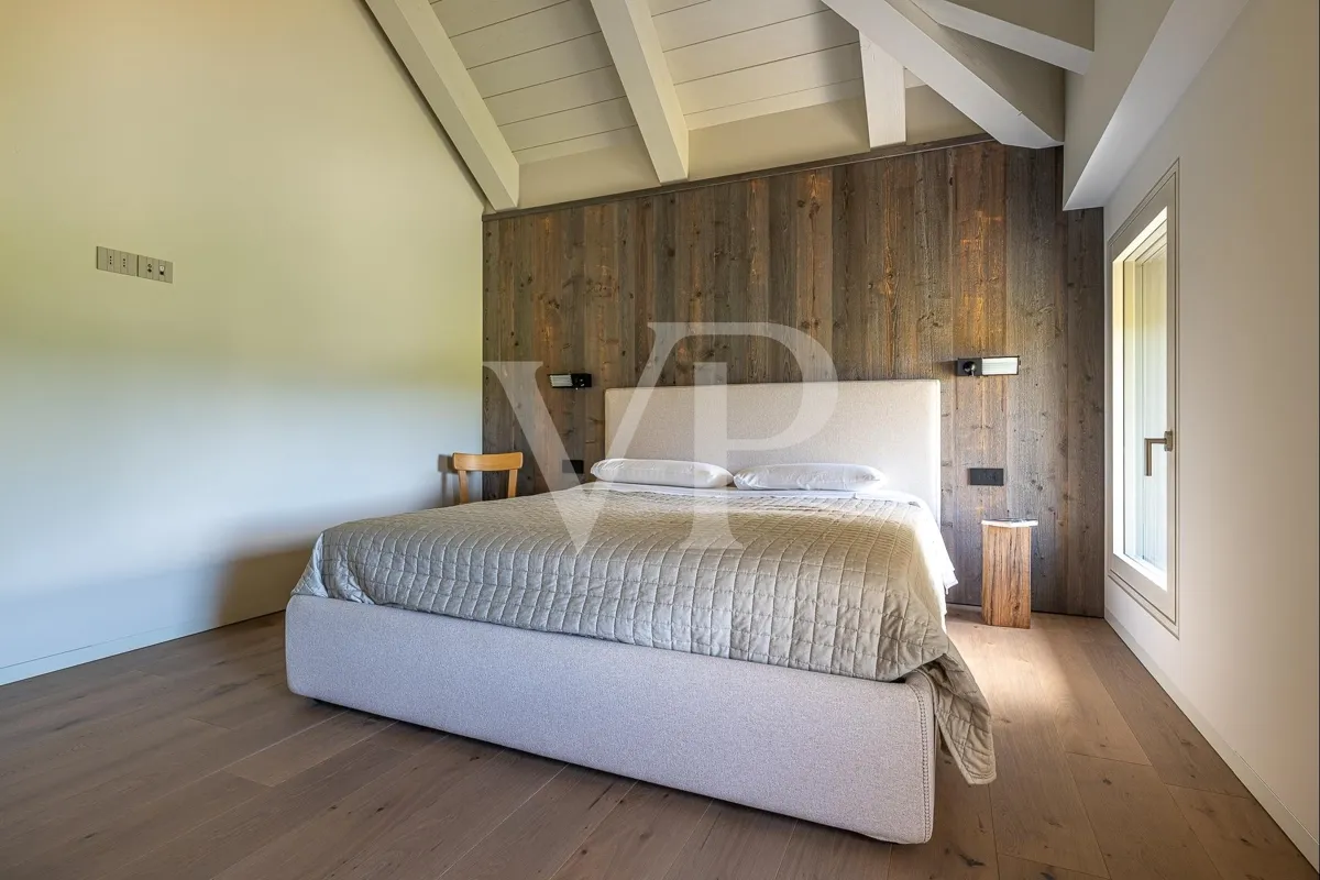 Elegantes Wohnen in den Bergen: der diskrete Luxus eines exklusiven Chalets