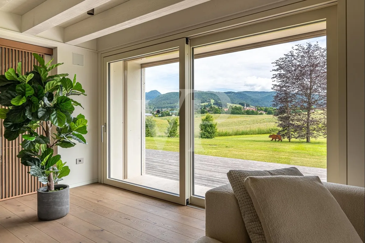 Elegantes Wohnen in den Bergen: der diskrete Luxus eines exklusiven Chalets