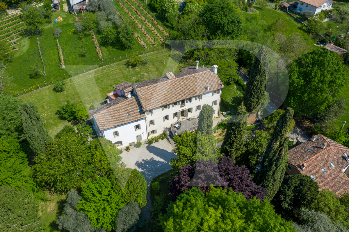 Villa vénitienne du 16e siècle
au pied du château d'Asolo