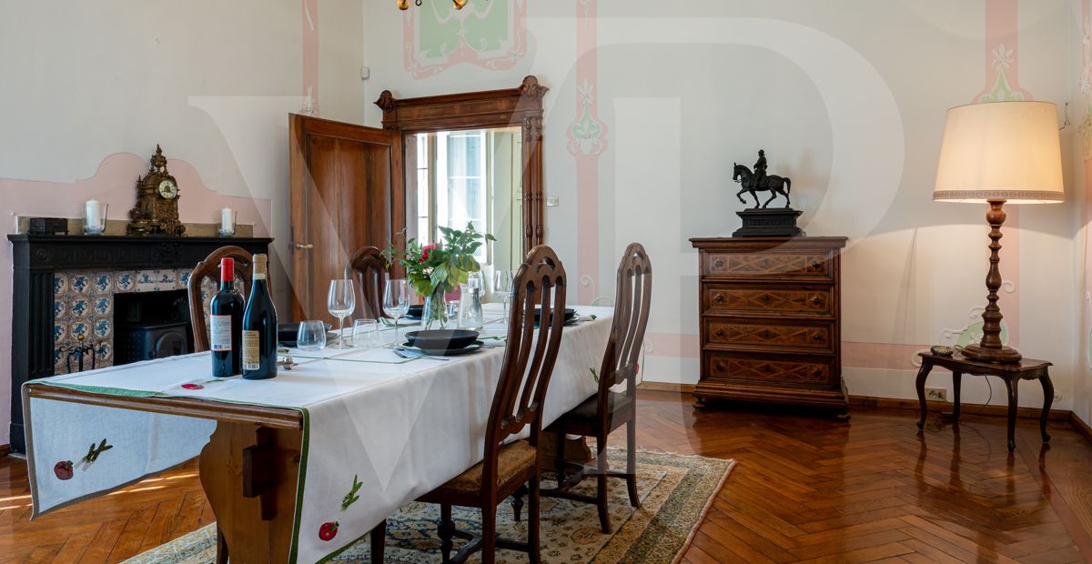 Venetian villa from the 16th century
at the foot of the castle of Asolo
