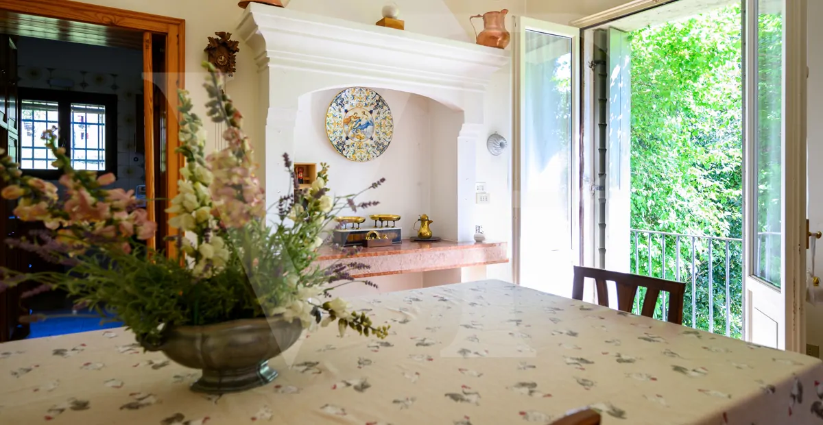 Villa vénitienne du 16e siècle
au pied du château d'Asolo