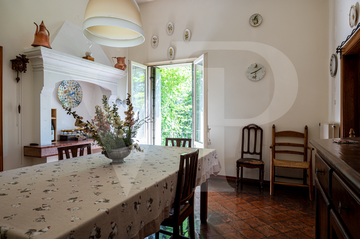 Villa vénitienne du 16e siècle
au pied du château d'Asolo