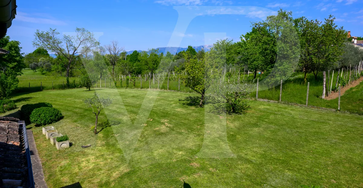 Villa vénitienne du 16e siècle
au pied du château d'Asolo