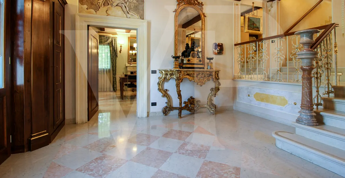 El noble "pabellón de caza" de la familia Dotto
Vivir en la comodidad de una villa veneciana