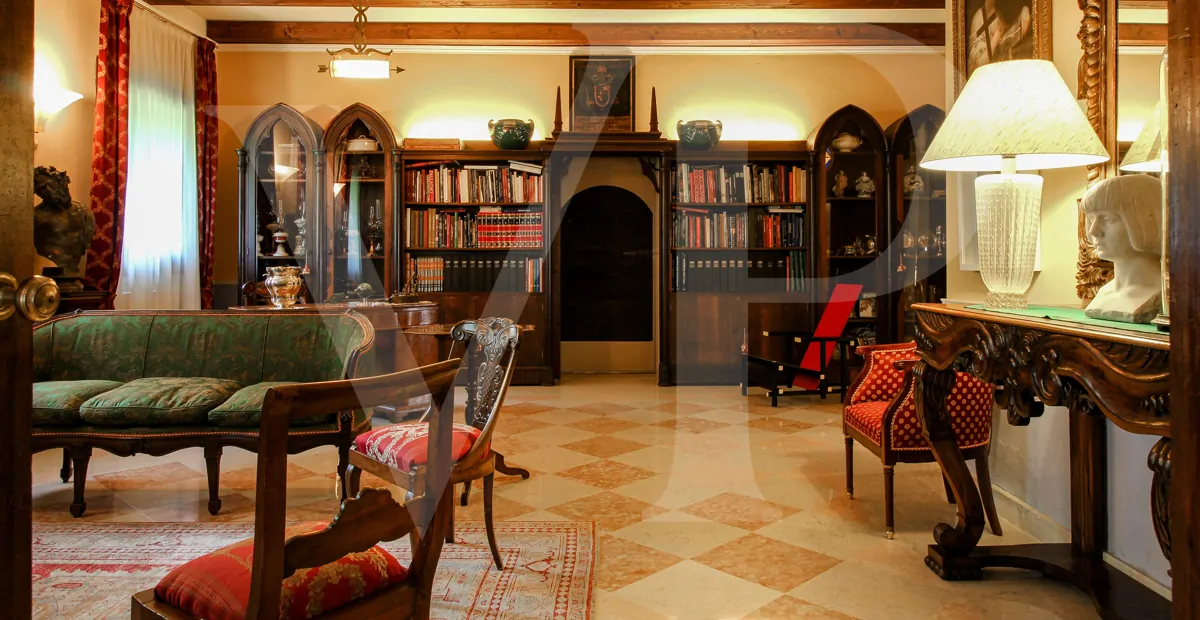 El noble "pabellón de caza" de la familia Dotto
Vivir en la comodidad de una villa veneciana