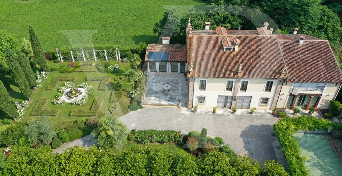 El noble "pabellón de caza" de la familia Dotto
Vivir en la comodidad de una villa veneciana