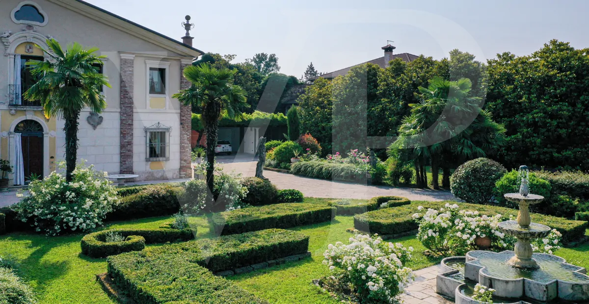 Das edle "Jagdhaus" der Familie Dotto -
Wohnen mit dem Komfort einer venezianischen Villa