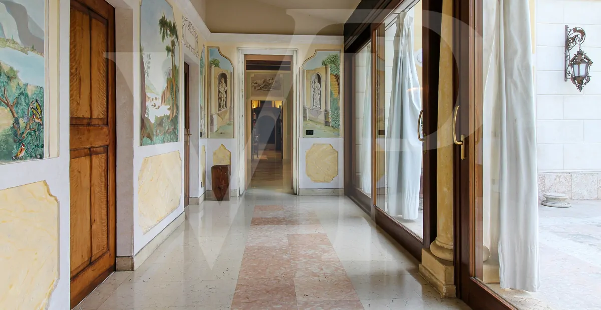 Das edle "Jagdhaus" der Familie Dotto -
Wohnen mit dem Komfort einer venezianischen Villa