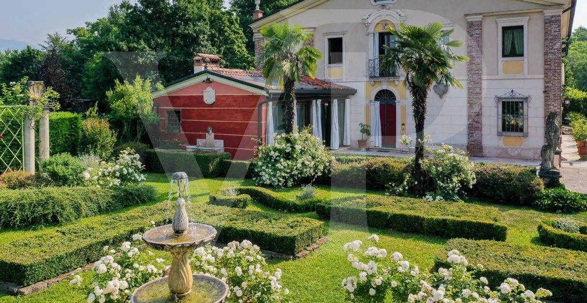 Das edle "Jagdhaus" der Familie Dotto -
Wohnen mit dem Komfort einer venezianischen Villa