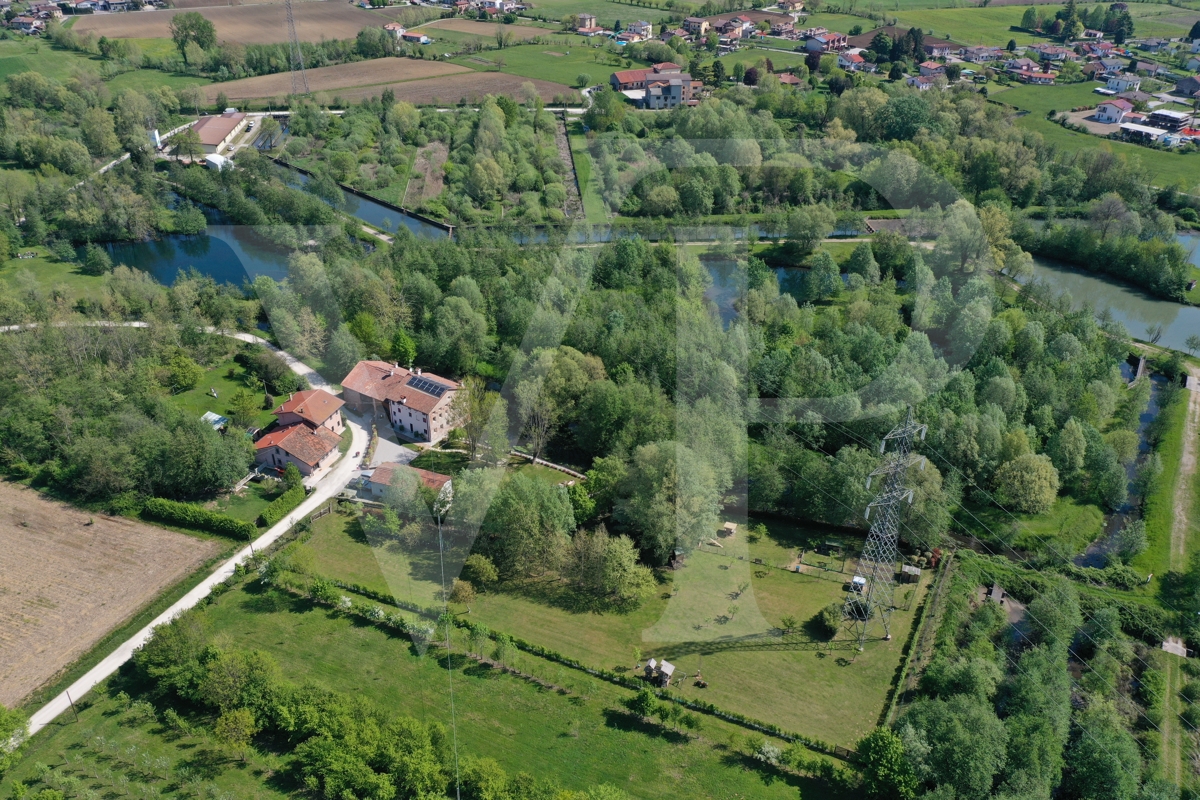 Charming water mill transformed
into a modern eco-sustainable house