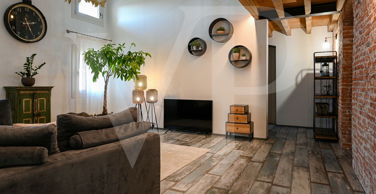 Charming water mill transformed
into a modern eco-sustainable house