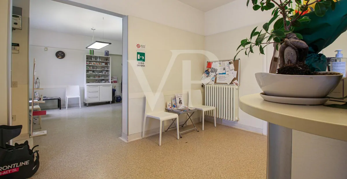 Entire office building
high visibility