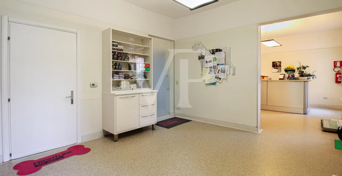 Entire office building
high visibility