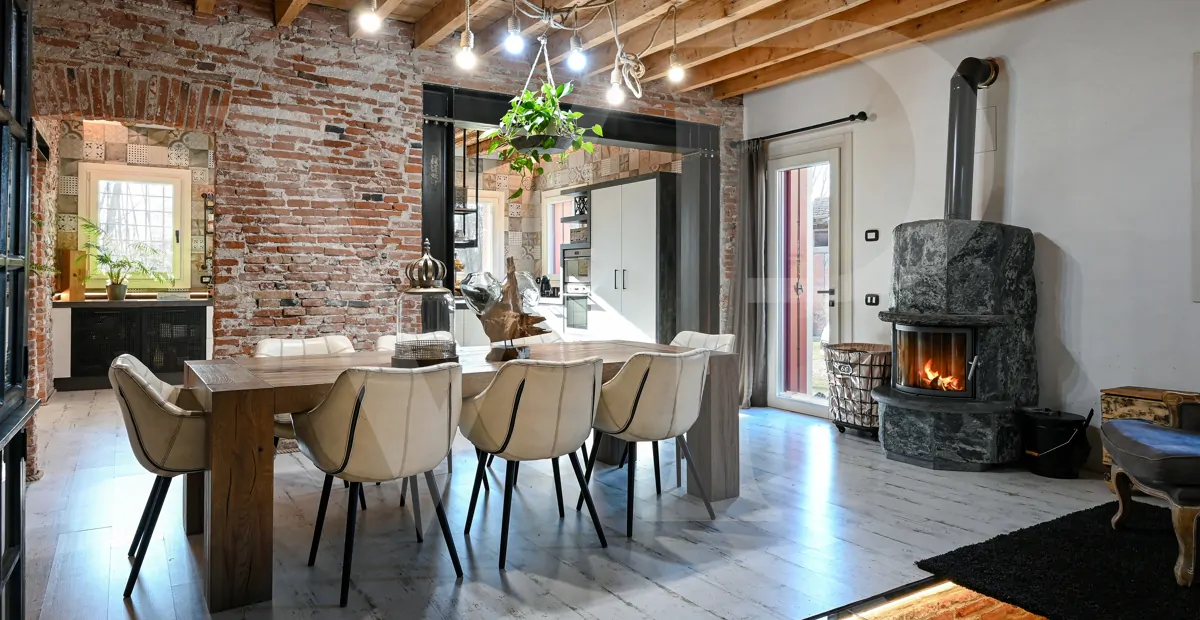 Charmante Mühle umgewandelt
in ein modernes umweltfreundliches Haus