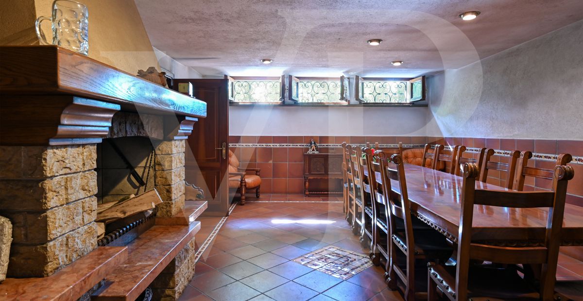 Important villa with park excellently preserved