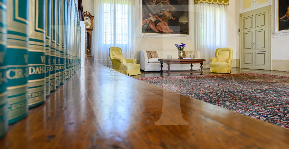 Venezianische Villa aus dem 16.
am Fuße der Burg von Asolo