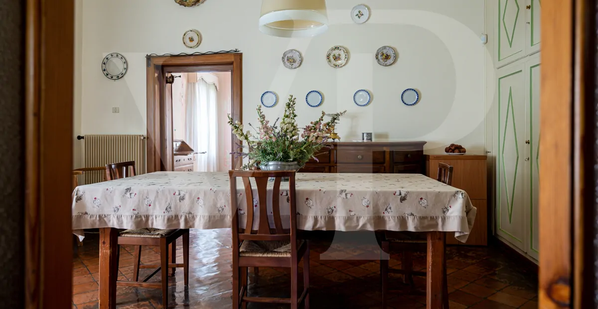 Venezianische Villa aus dem 16.
am Fuße der Burg von Asolo